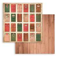 Home For The Holidays, 10 Designs/1 Each - Stamperia Double-Sided Paper Pad 12"X12" 10/Pkg