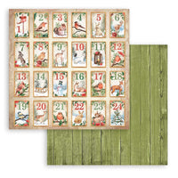 Home For The Holidays, 10 Designs/1 Each - Stamperia Double-Sided Paper Pad 12"X12" 10/Pkg