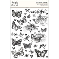 Butterflies - Simple Vintage Essentials Rub-Ons
