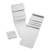 White - 49 And Market Create-An-Album Waterfall Enclosure Set 4"X6"
