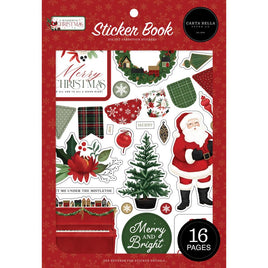 A Wonderful Christmas - Carta Bella Sticker Book