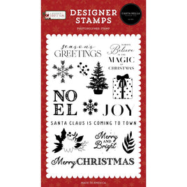 Always Believe, A Wonderful Christmas - Carta Bella Stamps