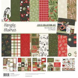 The Holiday Life - Simple Stories Collection Kit 12"X12"
