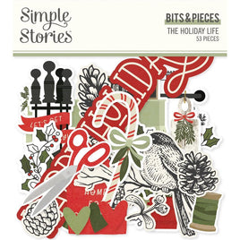 The Holiday Life Bits & Pieces Die-Cuts 54/Pkg