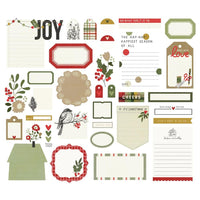 Journal - The Holiday Life Bits & Pieces Die-Cuts 33/Pkg