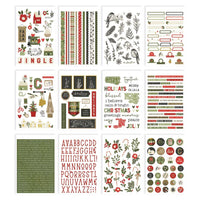 The Holiday Life - Simple Stories Sticker Book 12/Sheets