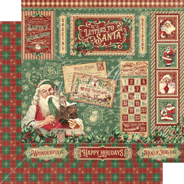 Letters To Santa - Letters To Santa Double-Sided Cardstock 12"X12"