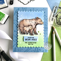 Bear Hugs - Hero Arts Stamp & Cut