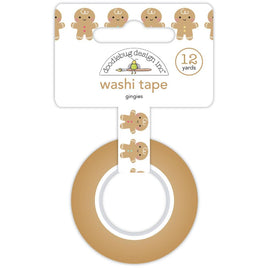 Gingerbread Kisses - Gingies - Doodlebug Washi Tape 15mmX12yd