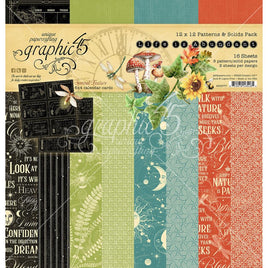 Life Is Abundant Patterns & Solids - Graphic 45 Collection Pack 12"X12"