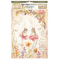Woodland - Stamperia Assorted Rice Paper A4 6/Sheets