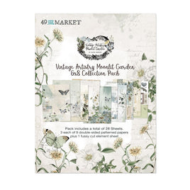 Vintage Artistry Moonlit Garden - 49 And Market Collection Pack 6"X8"