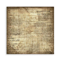 Coffee And Chocolate - Stamperia Single-Sided Paper Pad 8"X8" 22/Pkg