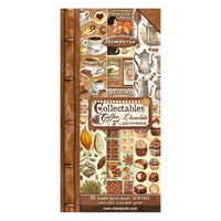 Coffee And Chocolate - Stamperia Collectables 6"X12" 10/Pkg