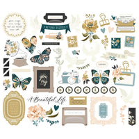 Remember Bits & Pieces Die-Cuts 60/Pkg