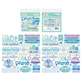 Snow Much Fun - Doodlebug Chit Chat Die-Cuts