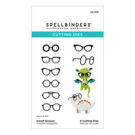 Smart Glasses - Spellbinders Etched Dies From The Monster Birthday Collection