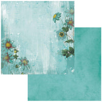 Color Swatch: Teal - 49 And Market Collection Pack 12"X12"