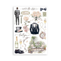 Romance Forever - Stamperia A5 Washi Pad 8/Pkg