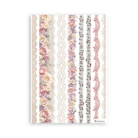 Romance Forever - Stamperia A5 Washi Pad 8/Pkg