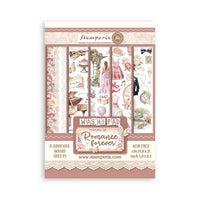 Romance Forever - Stamperia A5 Washi Pad 8/Pkg