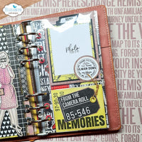 Travels From The Past - Elizabeth Craft Stamp And Die Set