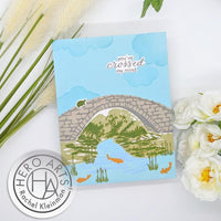 Stone Bridge HeroScape - Hero Arts Clear Stamps 6"X8"