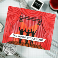 HA + RT Center Stage - Hero Arts Clear Stamps 4"X6"