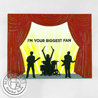 HA + RT Center Stage - Hero Arts Clear Stamps 4"X6"