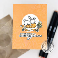 Spring Bunny - Hero Arts Clear Stamp & Die Combo