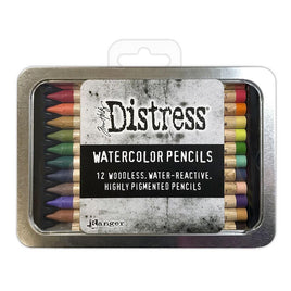 Set 4- Tim Holtz Distress Watercolor Pencil 12/Pkg
