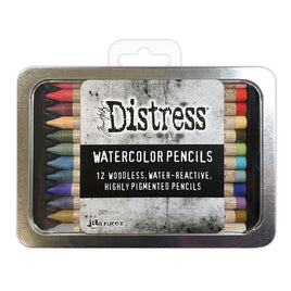 Set 6 - Tim Holtz Distress Watercolor Pencil 12/Pkg