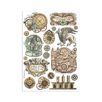 Sir Vagabond In Fantasy World - Stamperia A5 Washi pad 8/Pkg