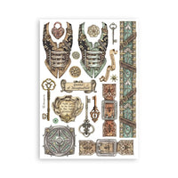 Sir Vagabond In Fantasy World - Stamperia A5 Washi pad 8/Pkg