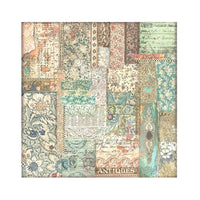 Brocante Antiques - Stamperia Polyester Fabric 12"X12" 4/Pkg