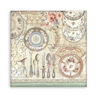 Brocante Antiques - Stamperia Single-Sided Paper Pad 12"X12" 22/Pkg