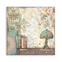 Brocante Antiques - Stamperia Single-Sided Paper Pad 12"X12" 22/Pkg