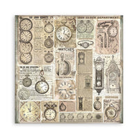 Brocante Antiques - Stamperia Single-Sided Paper Pad 12"X12" 22/Pkg