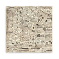 Brocante Antiques - Stamperia Single-Sided Paper Pad 12"X12" 22/Pkg