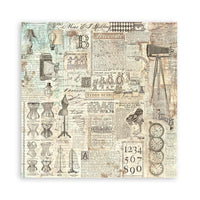 Brocante Antiques - Stamperia Single-Sided Paper Pad 12"X12" 22/Pkg
