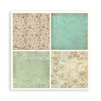Brocante Antiques - Stamperia Single-Sided Paper Pad 12"X12" 22/Pkg