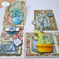 Succulents & Pots - Elizabeth Craft Metal Die