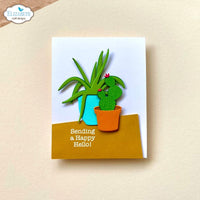 Succulents & Pots - Elizabeth Craft Metal Die