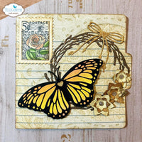 Layered Butterfly - Elizabeth Craft Metal Die