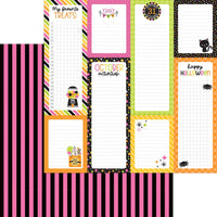 Hey Pumpkin - Doodlebug Double-Sided Paper Pack 12"X12" 12/Pkg