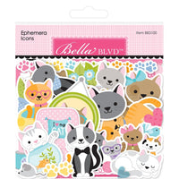 Icons, Meow - Bella Blvd Cardstock Ephemera