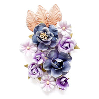 Mermaid Dreams, A Mermaid's Tale - Prima Marketing Flowers 12/Pkg