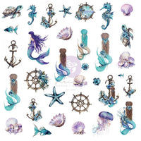 Mermaid's Treasures - Prima Marketing A Mermaid's Tale Ephemera 66/Pkg