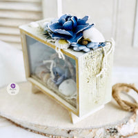 Water Florals, A Mermaid's Tale - Prima Marketing Flowers 9/Pkg