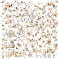 Elements, Little Celebrations - 49 And Market Laser Cut Outs